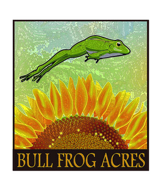 Bull Frog Acres logo