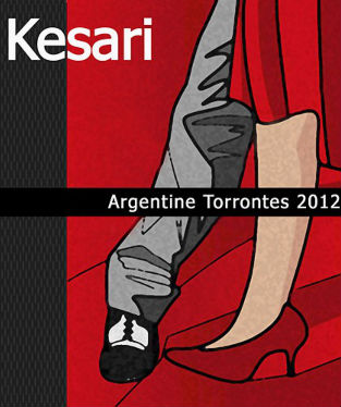 Kesari Argentine Torrontes 2012 wine label
