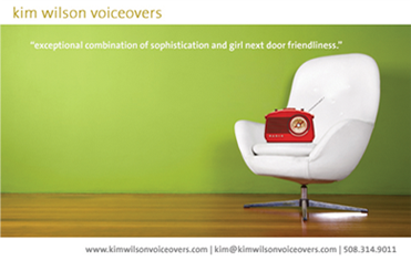 image of Kim Wilson Voiceovers - email campaign