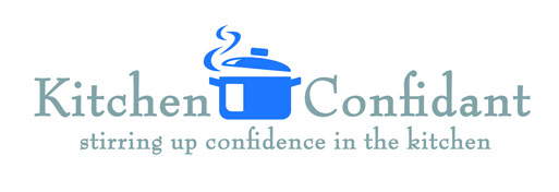 Kitchen Confidant logo + tagline