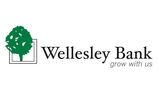 Wellesley Bank logo + tagline