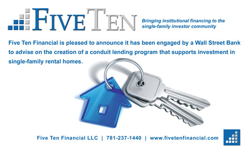 Five Ten Financial magazine ad - art direction, design