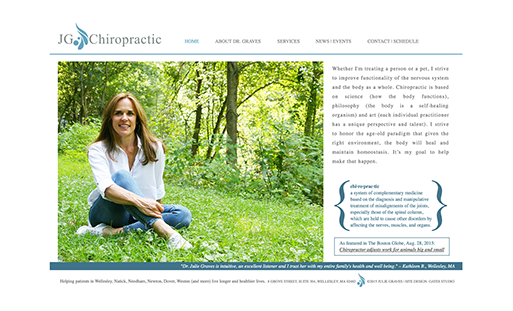 Jacalyn Gould Landscape Design - website design