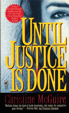 Until Justice Is Done by Christine McGuire, Pocket Star Books - book cover photography