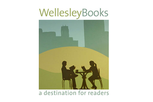 Wellesley Books branding, logo design