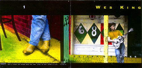 Wes King, Sticks & Stones - Reunion Records, CD packaging, publicity stills, marketing collateral